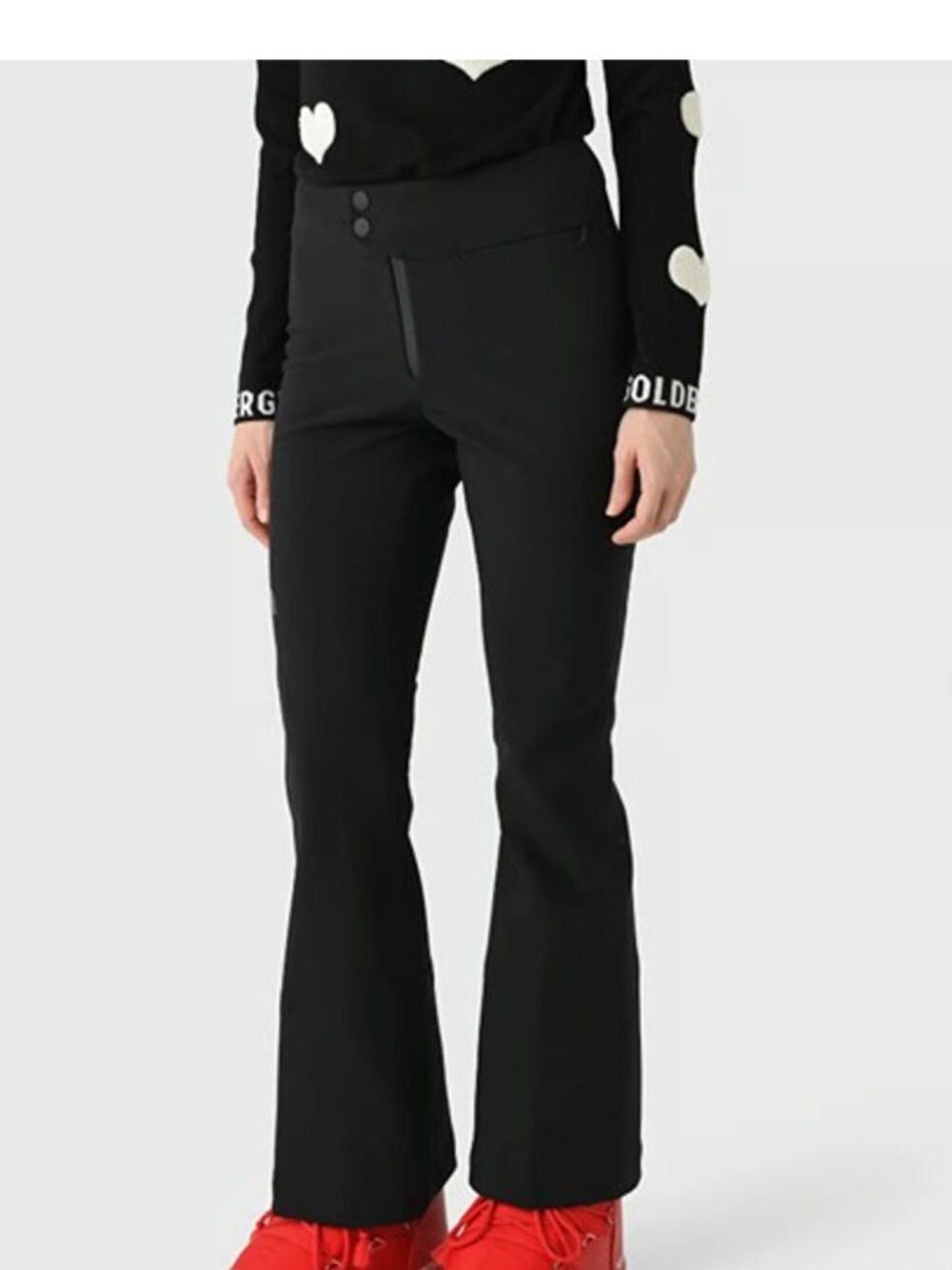 The North Face Black Flared Ski Pants